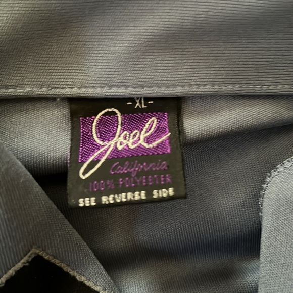 Joel of California Polyester Button Front Shirt XL - Picture 2 of 3